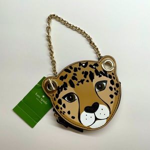 Kate Spade Run Wild Leopard Coin Purse